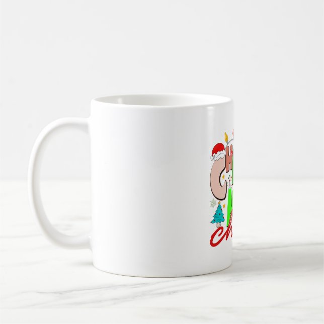 Taza De Café Navidades Cheer (Izquierda)