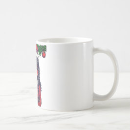 Taza De Café Navidades chica píxel arte