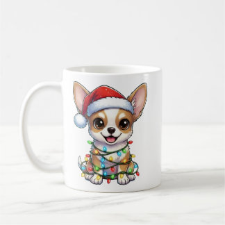 Taza De Café Navidades chihuahua Mug