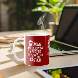 Taza De Café Navidades citan graciosos espíritus fiestas degust