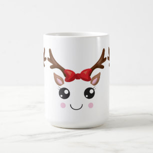 Taza De Café Navidades clásicos de renos mug cute