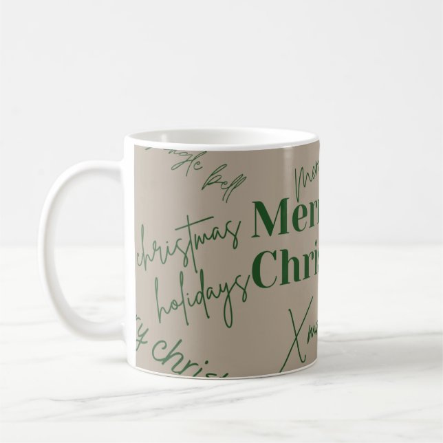 Taza De Café navidades clásicos mug (Izquierda)
