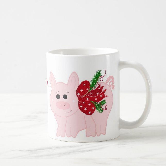 Taza De Café Navidades cómicos cantan con decir (Derecha)