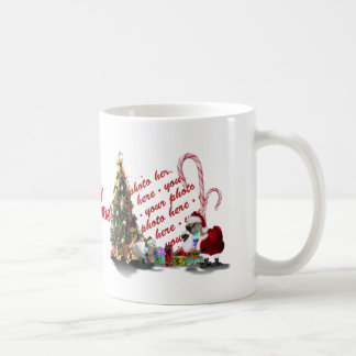 Taza De Café Navidades con pie de página web