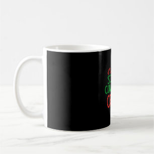 Taza De Café Navidades consejero escolar, equipo de navidad