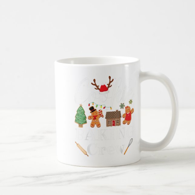 Taza De Café Navidades Cookie Baking Crew Family Baking Team Fu (Derecha)