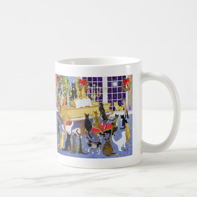 Taza De Café Navidades Coro (Derecha)