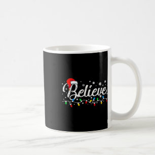 Taza De Café Navidades creen que Santa Claus Xmas familiares ho