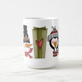Taza De Café Navidades Critters Holiday Mug
