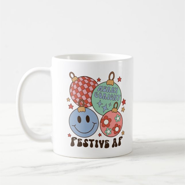 Taza De Café Navidades de AF festivos (Izquierda)