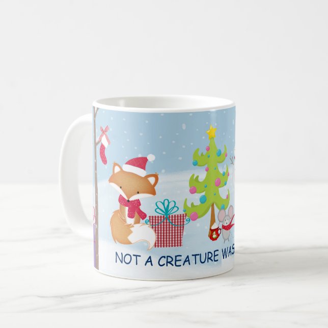 Taza De Café Navidades de Animales (Anverso izquierdo)