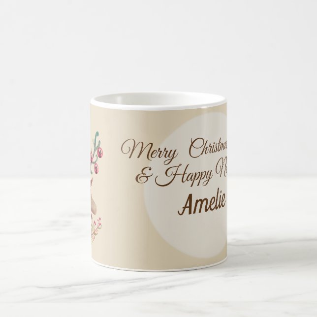 Taza De Café Navidades de Año Nuevo Mug (Centro)