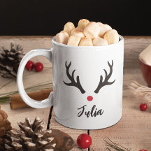 Navidades de Antlers de venado personalizados