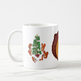 Taza De Café Navidades de ardillas