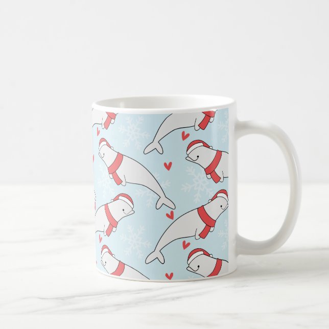 Taza De Café Navidades de Beluga Mug (Derecha)
