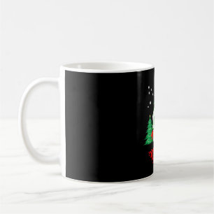 Taza De Café Navidades de Bigfoot Yeti Sasquatch creen que Navi
