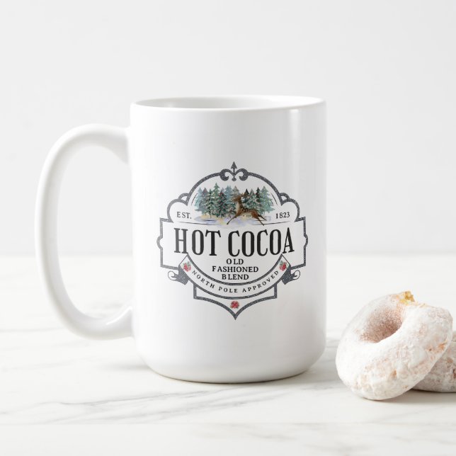 Taza De Café Navidades de cacao caliente (Con donut)