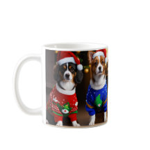 Navidades de cachorros Regalos café Mug Holiday