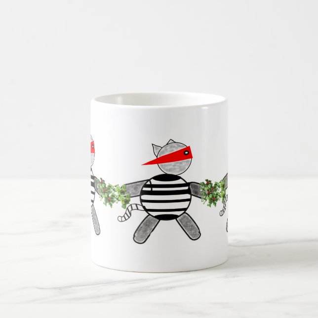 Taza De Café Navidades de Cat Burglar (Centro)
