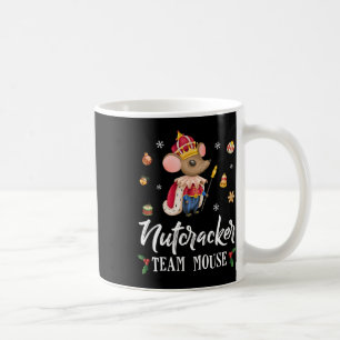 Taza De Café Navidades de cazatalentos de Team Mouse bailan un