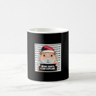 Taza De Café Navidades de cerdo guineanos Cavy Querido Santa I,