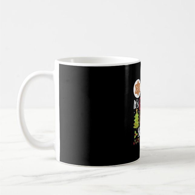 Taza De Café Navidades de Cocina Preparada Graciosamente (Izquierda)