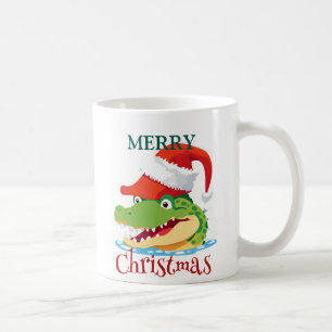 Taza De Café Navidades de cocodrilos cocodrilos cocodrilos coco