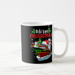 Taza De Café Navidades de crucero para familias divertidos