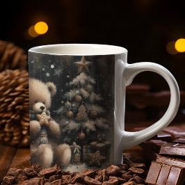 Taza De Café Navidades de Cute Teddy Bear