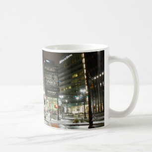 Taza De Café Navidades de Detroit mug - Avenida Woodward