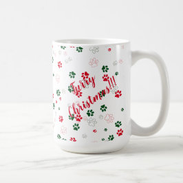 Taza De Café Navidades de Dog Paw Furry