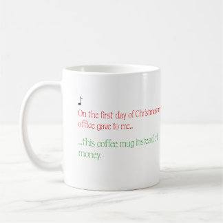 Taza De Café Navidades de empleados Gift Mug