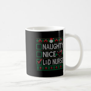 Taza De Café Navidades De Enfermería Y Enfermería De Buen Parto
