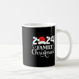 Taza De Café navidades de familia 2024 navidad nieve Santa Hat