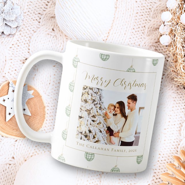 Taza De Café Navidades de fotografía del Personalizado Cute Gre (Subido por el creador)