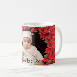 Taza De Café Navidades de fotografía para niños/bebés personali