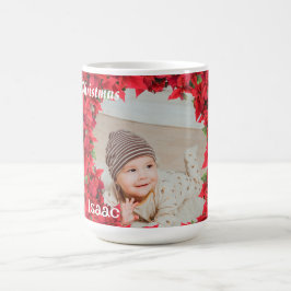 Taza De Café Navidades de fotografía para niños/bebés personali