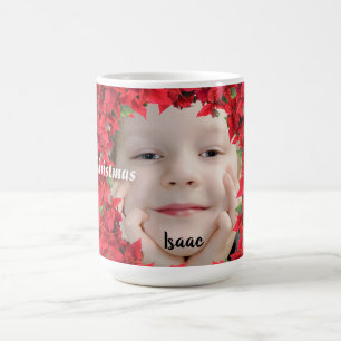 Taza De Café Navidades de fotografía para niños/bebés personali