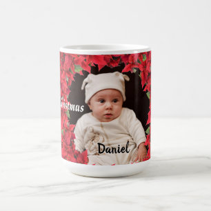 Taza De Café Navidades de fotografía para niños/bebés personali