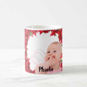 Taza De Café Navidades de fotografía para niños/bebés personali