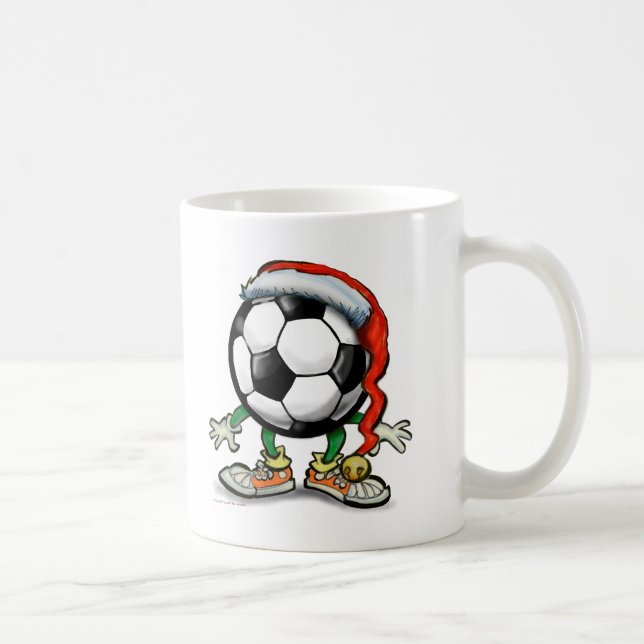 Taza De Café Navidades de fútbol (Derecha)