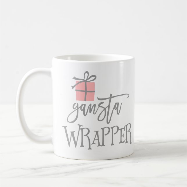 Taza De Café Navidades de Gangsta Wrapper (Izquierda)