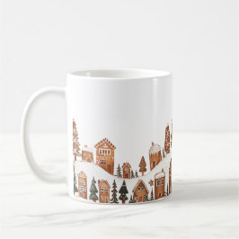 Taza De Café Navidades de Gingerbread Town Mug