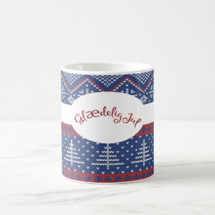 Taza De Café Navidades de Glaedelig Jul Sweater Knit
