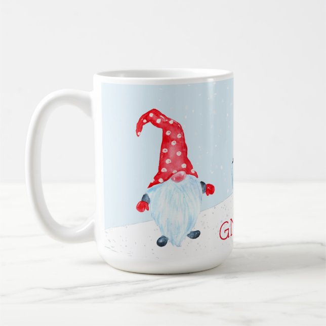 Taza De Café Navidades de Gnoel Gnomes (Izquierda)