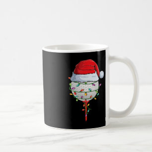 Taza De Café Navidades de golf Pajama Fun Holiday Golf Ball San