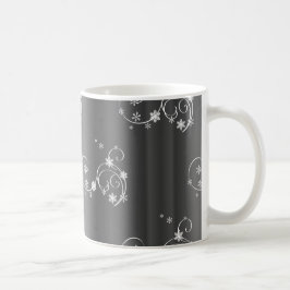 Taza De Café Navidades de gris metálico