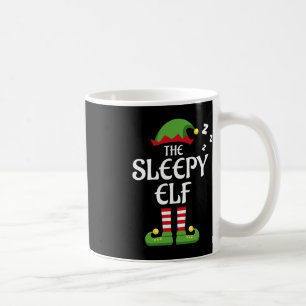 Taza De Café Navidades de grupo de coincidencia de familia elfo