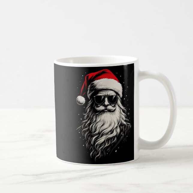 Taza De Café Navidades de Guay Santa Clause Funny Santa Sungles (Derecha)