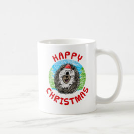 Taza De Café Navidades de Hedgehog Naturaleza animal Niños